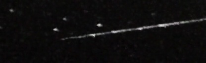 Unprocessed fireball image