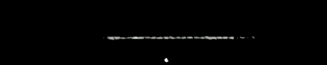 Processed fireball image