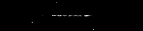 Processed fireball image