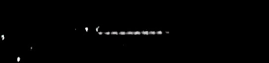 Processed fireball image