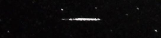 Unprocessed fireball image