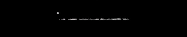 Processed fireball image