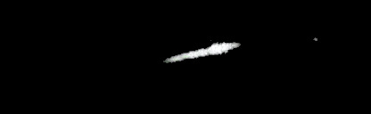 Processed fireball image