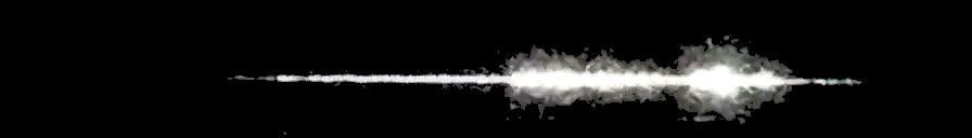 Processed fireball image