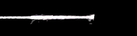 Processed fireball image