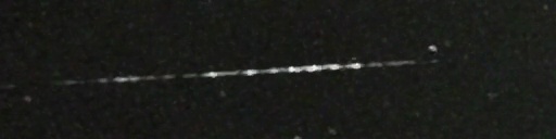 Unprocessed fireball image