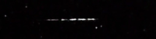 Unprocessed fireball image