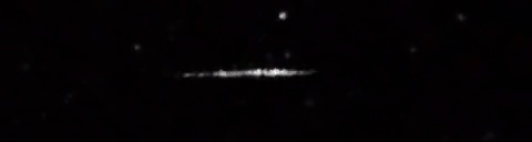 Unprocessed fireball image