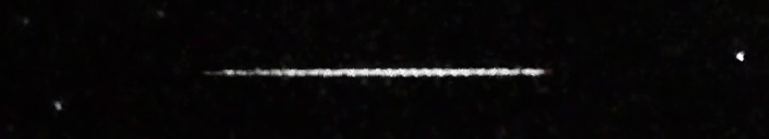 Unprocessed fireball image