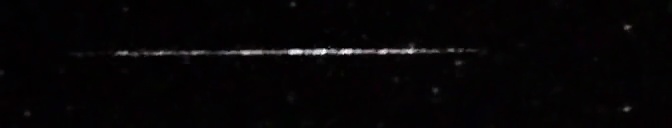 Unprocessed fireball image