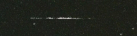 Unprocessed fireball image