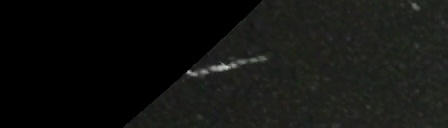 Unprocessed fireball image