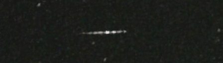 Unprocessed fireball image