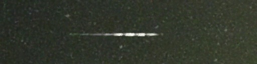 Unprocessed fireball image