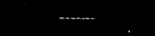 Processed fireball image