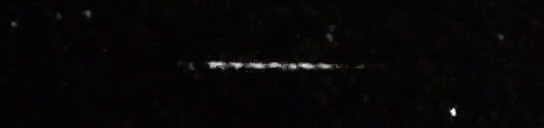 Unprocessed fireball image