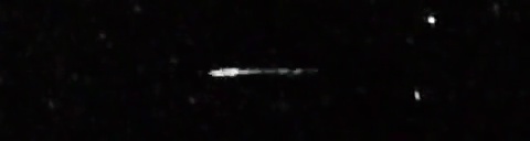 Unprocessed fireball image