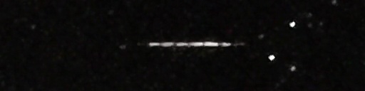 Unprocessed fireball image