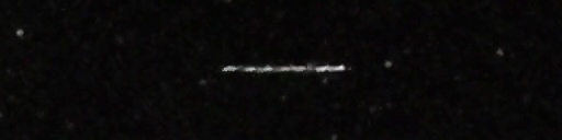 Unprocessed fireball image