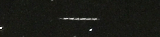 Unprocessed fireball image