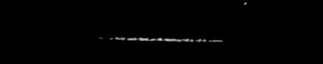 Processed fireball image