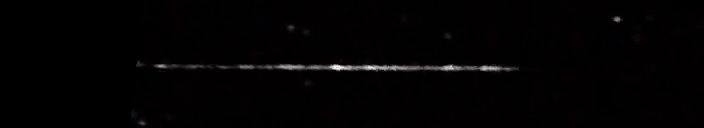 Unprocessed fireball image