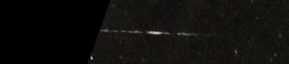 Unprocessed fireball image