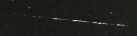 Unprocessed fireball image