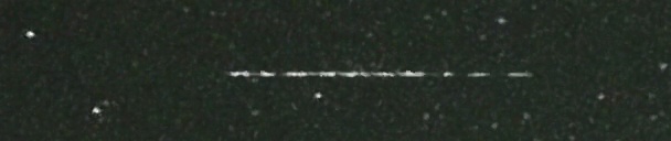 Unprocessed fireball image