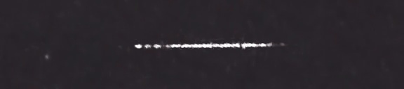 Unprocessed fireball image