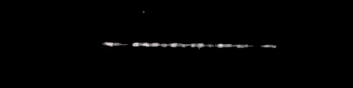 Processed fireball image