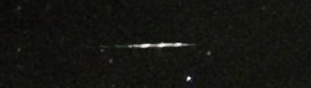 Unprocessed fireball image