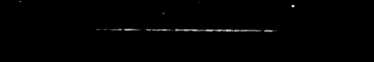 Processed fireball image