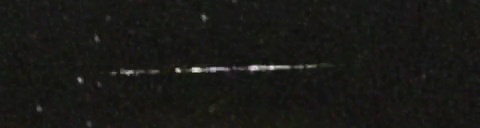 Unprocessed fireball image