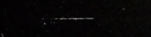 Unprocessed fireball image