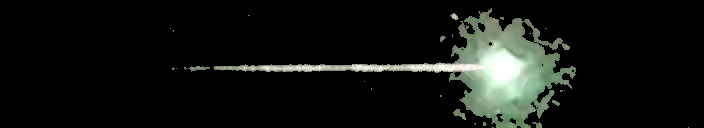 Processed fireball image