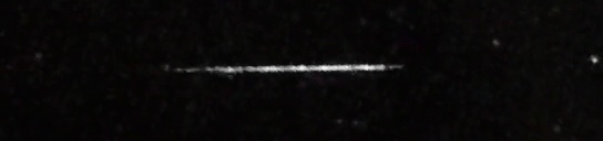 Unprocessed fireball image