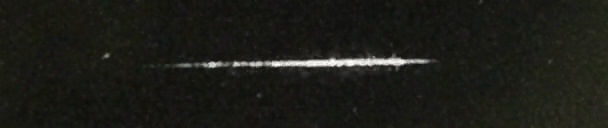 Unprocessed fireball image