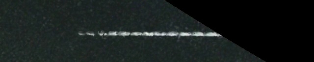 Unprocessed fireball image