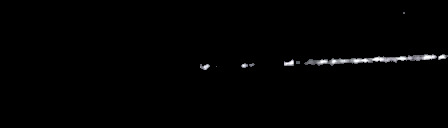 Processed fireball image