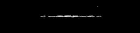 Processed fireball image