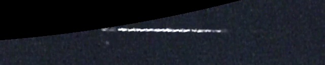 Unprocessed fireball image