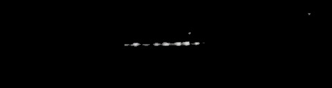 Processed fireball image