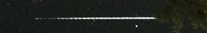 Unprocessed fireball image