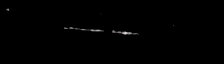 Processed fireball image