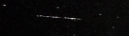 Unprocessed fireball image