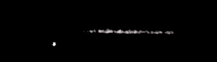 Processed fireball image