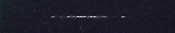 Unprocessed fireball image