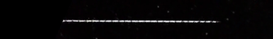 Unprocessed fireball image