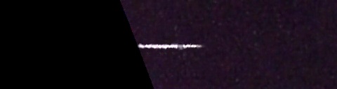 Unprocessed fireball image